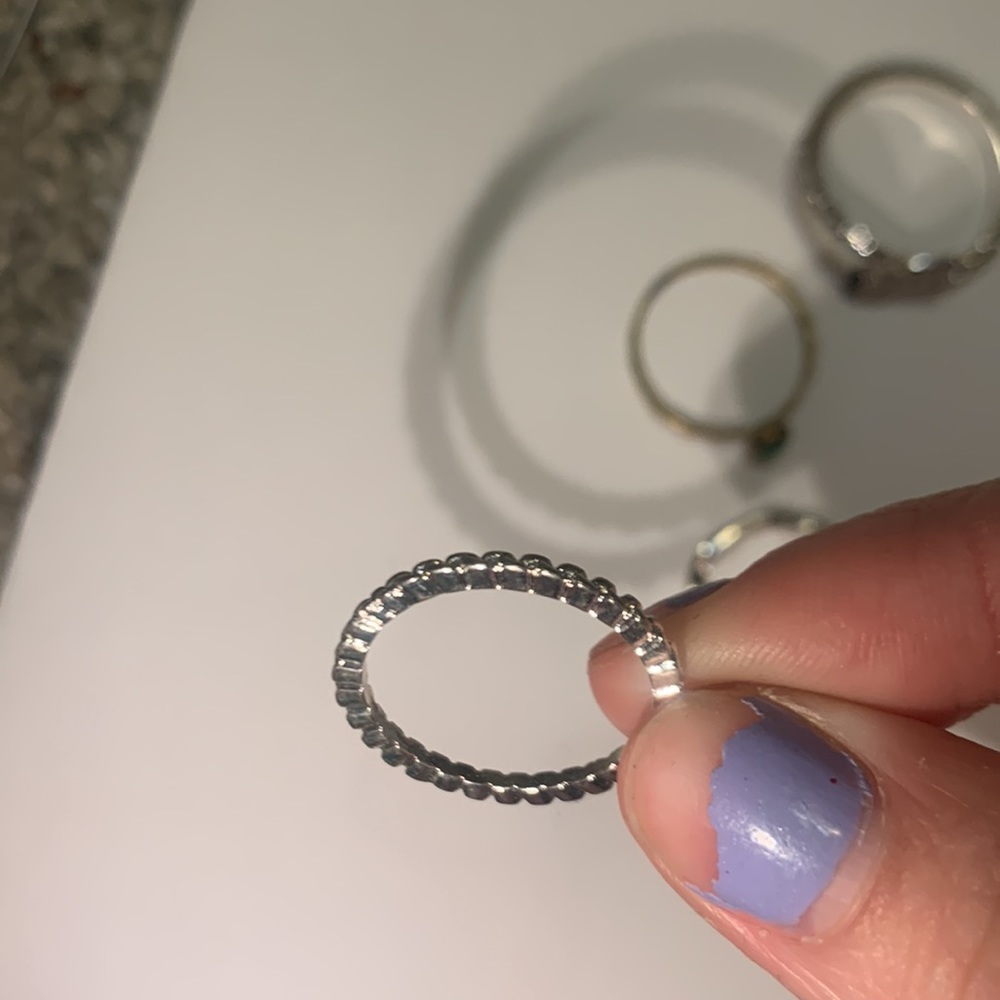 Silver and Gold Assorted Rings - Picture 5 of 9